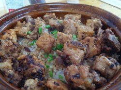 豉汁排骨煲仔饭