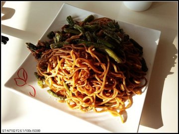 扁豆焖面