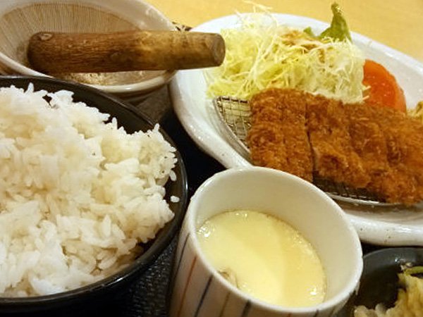 炸猪排套餐