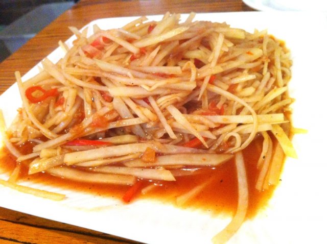 酸笋土豆丝