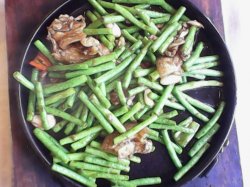 虾酱花肉啫豆角