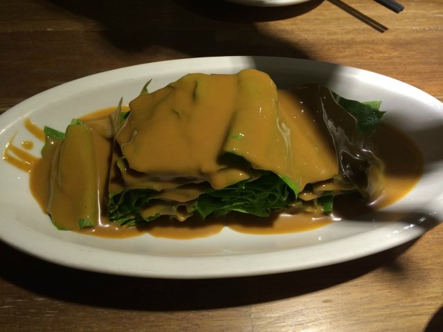 麻酱油麦菜
