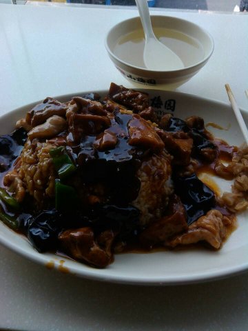 家常豆腐饭