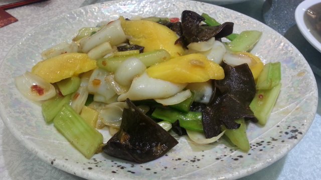 荷塘月色花枝片