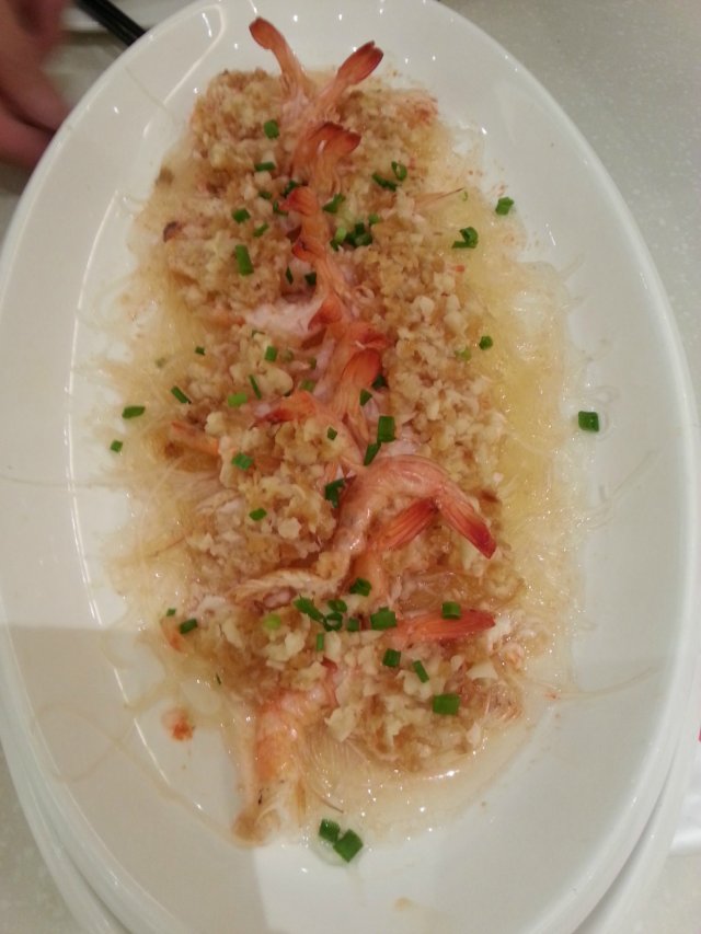 蒜蓉开背虾