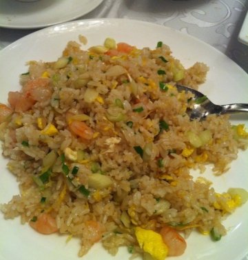虾仁炒饭