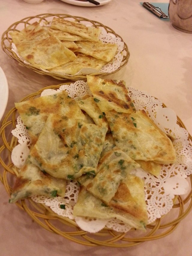 香蔥,香蕉薄餅
