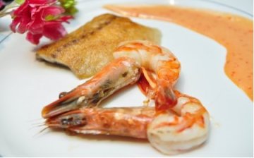 奶油黑虎虾