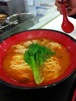 鲜虾云吞面