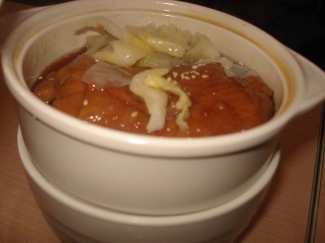 卤鸡腿排饭