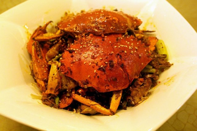 香辣膏蟹