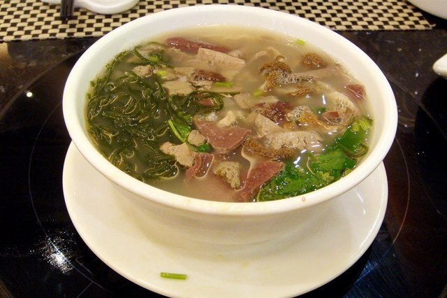 羊杂汤海带面