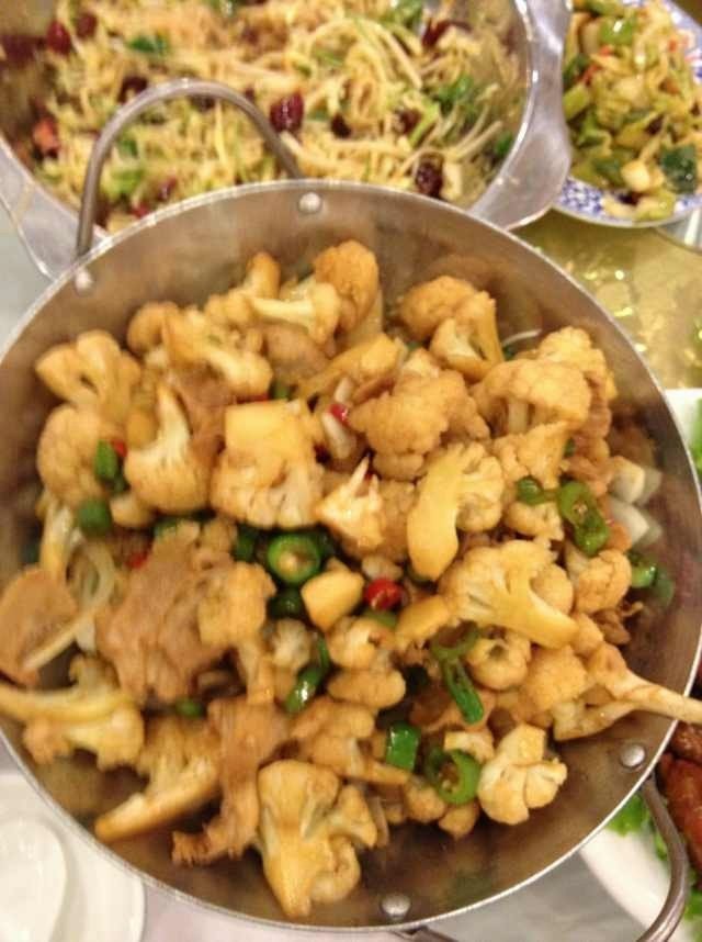 菜花干锅