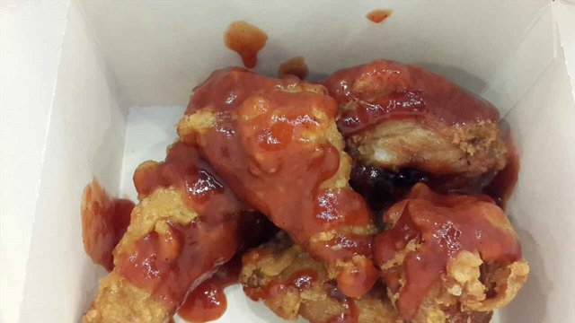 甜辣炸鸡