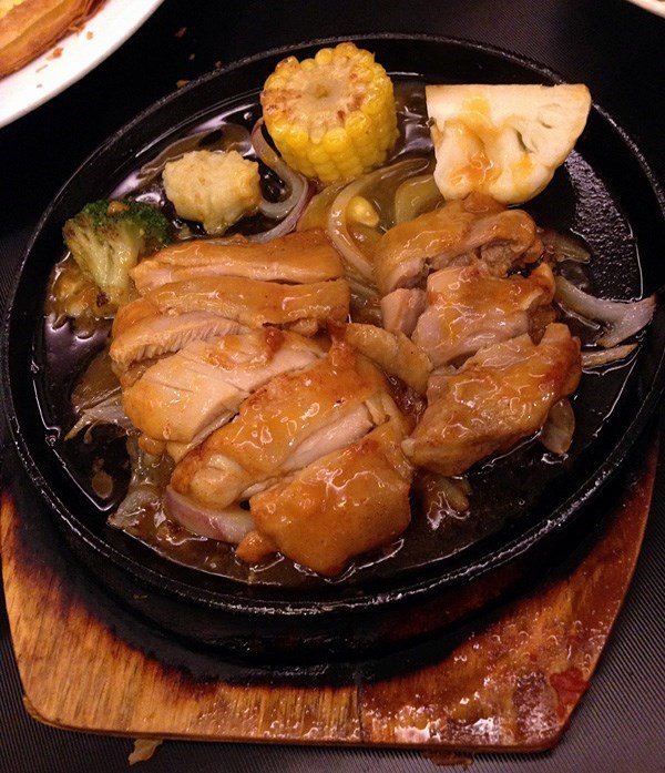 煎鸡排