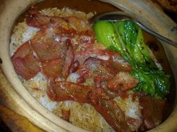 叉烧煲仔饭