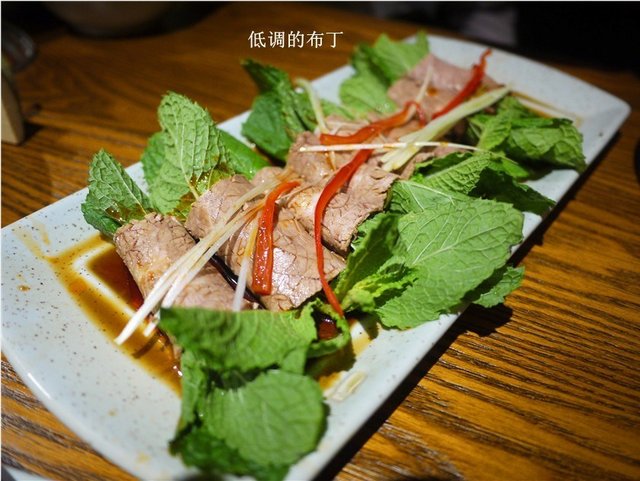 薄荷牛肉卷