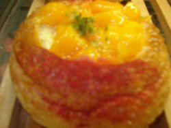 香芒莓果西点