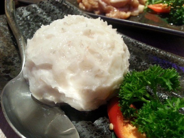 手打鲜虾丸