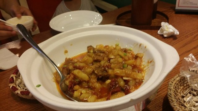 牛肉土豆条