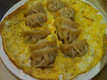 鸡蛋煎饺
