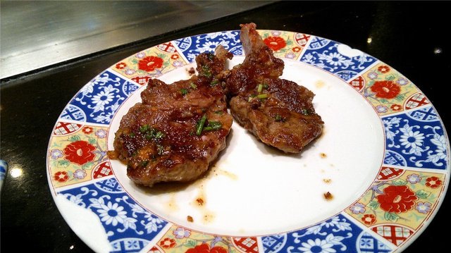 烤羊排