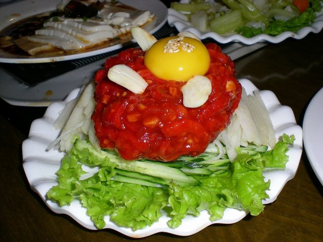 生拌牛肉