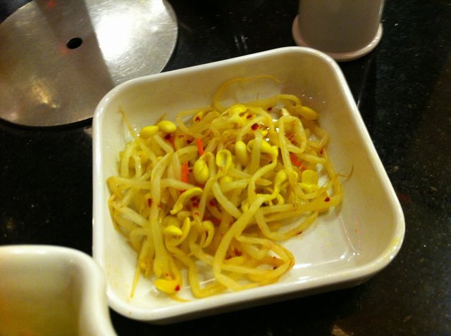 凉拌豆芽菜