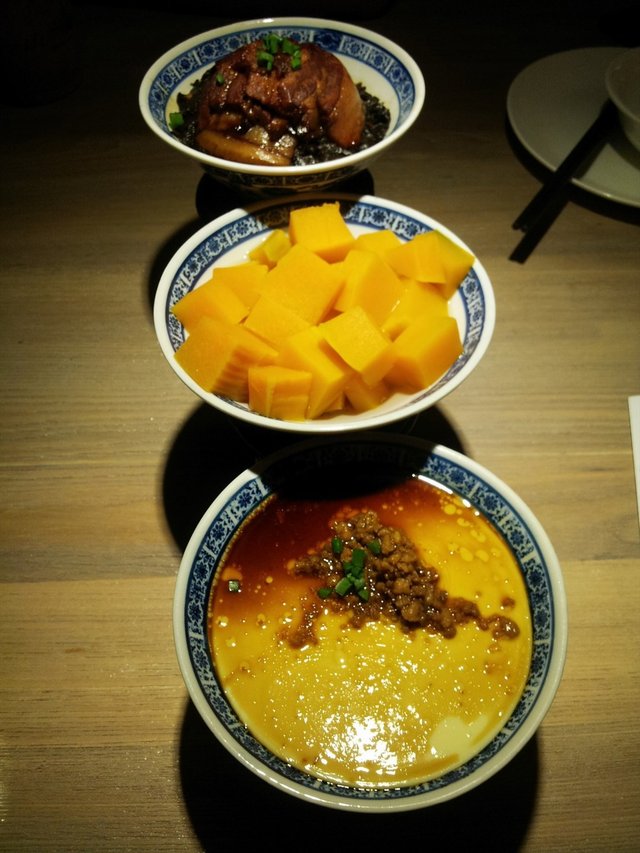 蒸三样