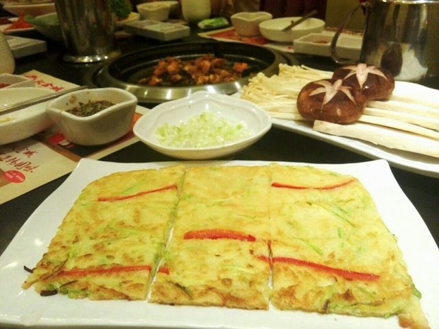 西葫芦摊蛋饼