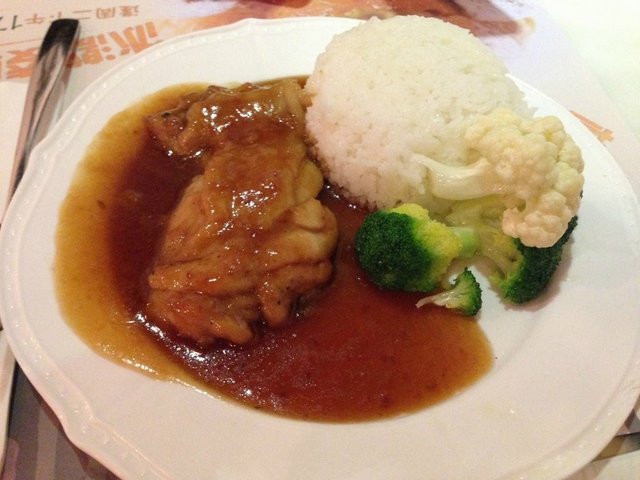鸡扒饭