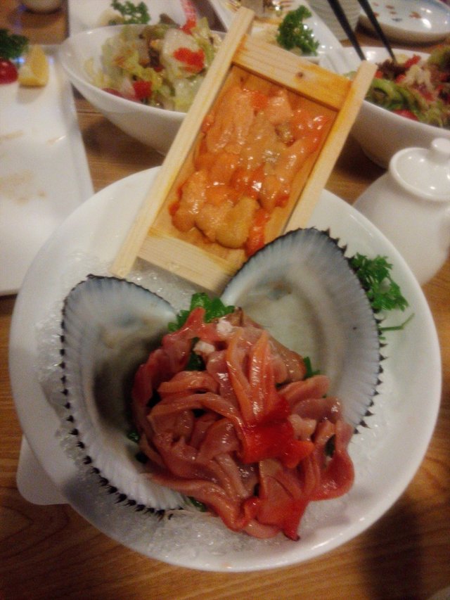 海胆与大刺贝