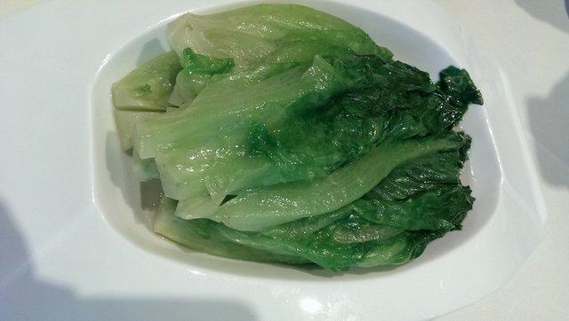 白灼生菜