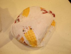 玉米鸡肉汉堡