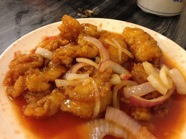 果汁猪扒