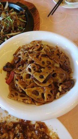 脆皮鸭炒藕