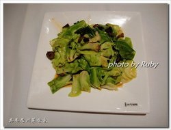 油渣炒莲白