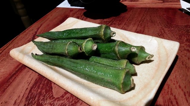 盐烤秋葵