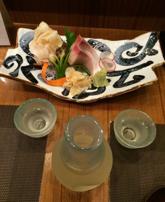 鲷鱼刺身