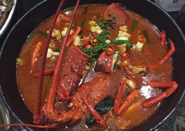 咖喱波士顿龙虾