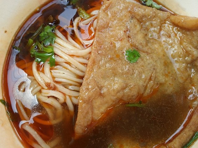 拉面+卤干子