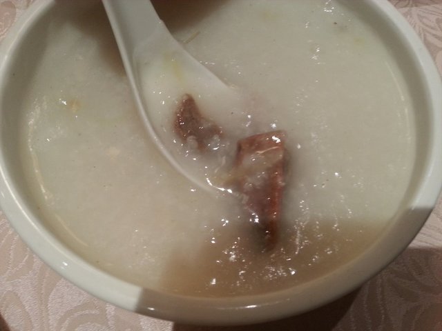 咸骨粥