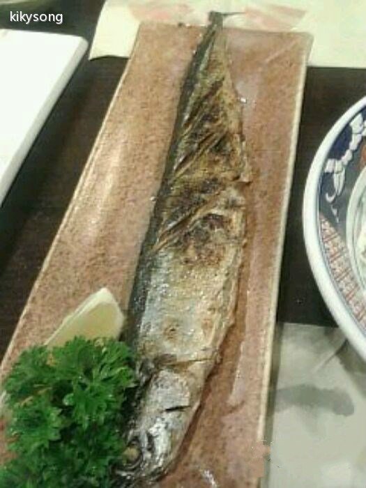 盐烤秋刀鱼