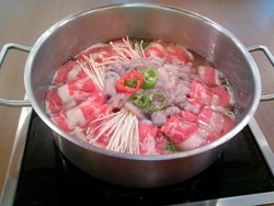 章鱼牛肉锅