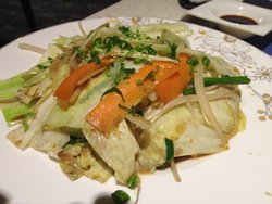 铁板炒杂菜