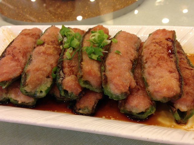 豉油皇煎酿尖椒