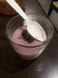 蓝莓布丁