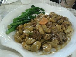 草菇炒牛肉