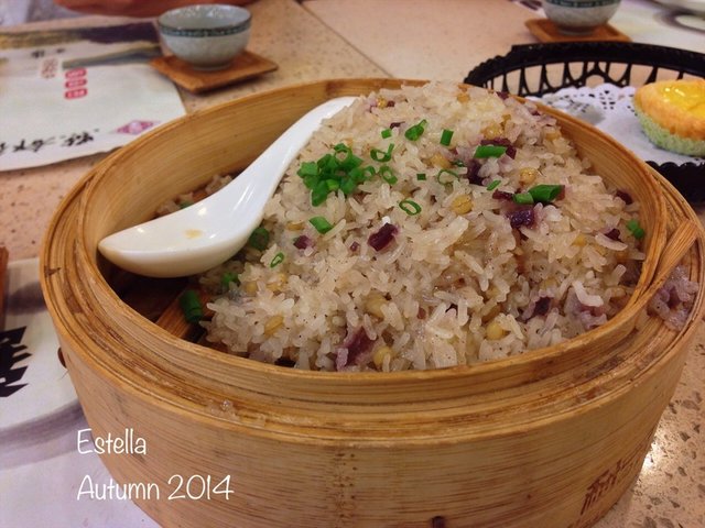 青燕麦糯米蒸软排