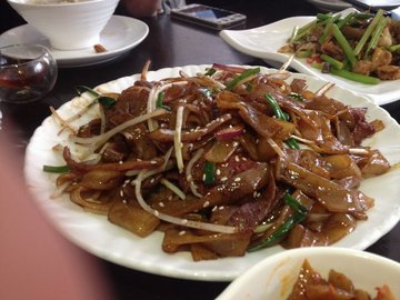 干炒牛和